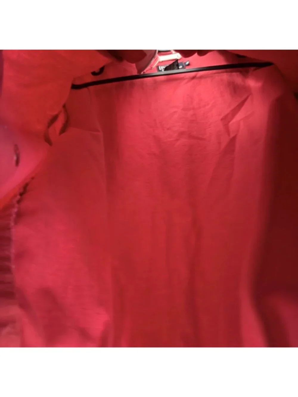 VTG Polo Ralph Lauren Red RL-92 USA Full Zip Collared Cotton Jacket Mens Small
